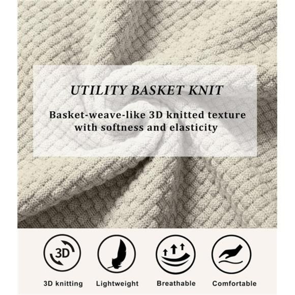 Mens Knit Polo Sweater Long Sleeve Lightweight Collared Pullover Casual - Picture 4 of 4